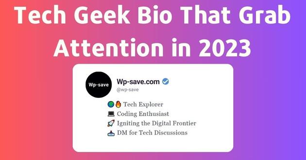 tech geek bio image